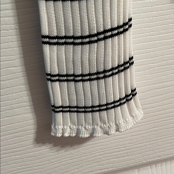 Another Tomorrow Striped Long Sleeve Tee NWOT - Picture 7 of 9